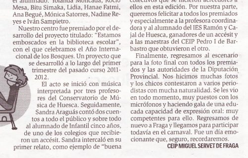 CEIP Miguel Servet en los Félix de Azara