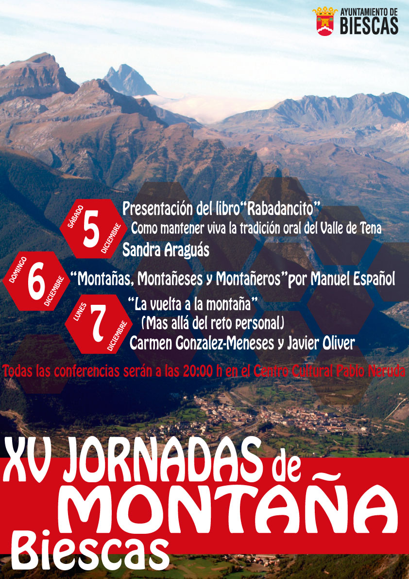 Lee más sobre el artículo XV Jornadas de la montaña en Biescas