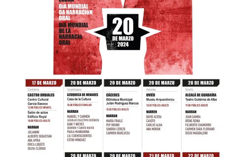 20M, Día Mundial de la Narración oral